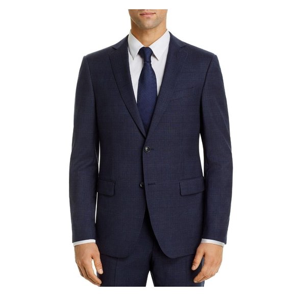 John Varvatos Other - John Varvatos Star Bleecker Tonal Plaid Slim Fit Suit Jacket Sport Coat 40 R 40R